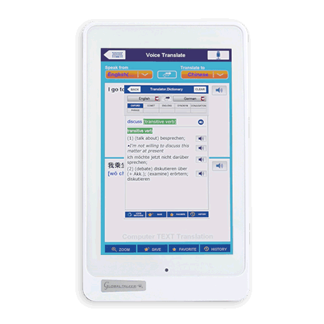 GLOBAL TALKER -「電子翻訳機」